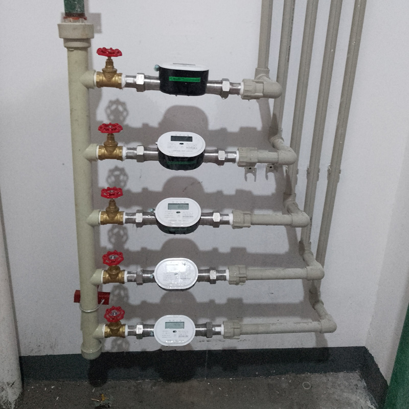 panda ultrasonic prepaid water meter dn25